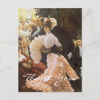 Tissot's The Political Lady Postcard