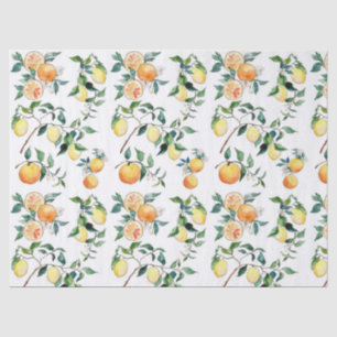Tissue and Decoupage Paper - Oranges and Lemon's