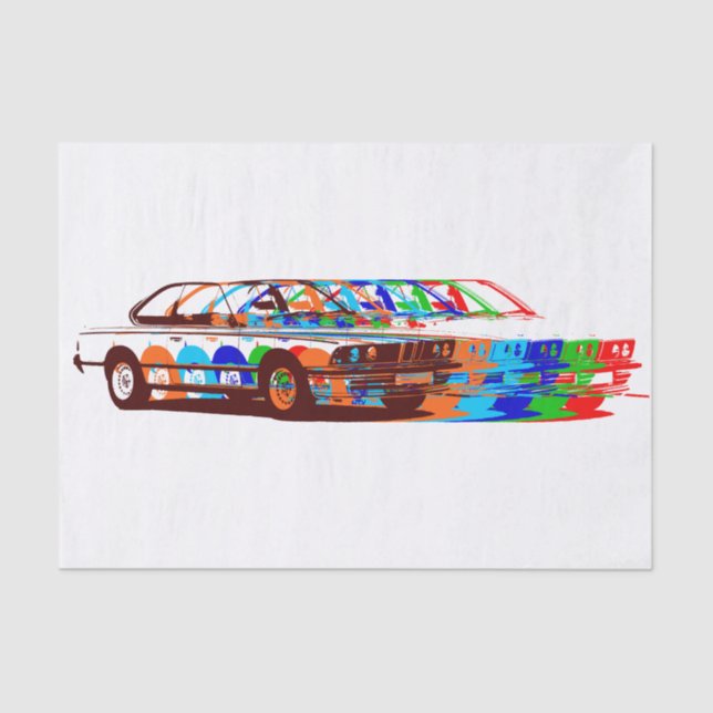 Tissue BMW Tissue Paper (Front)