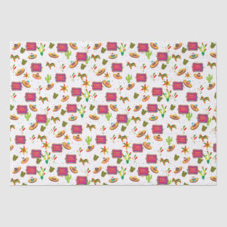 Tissue Happy Birthday Fiesta paper