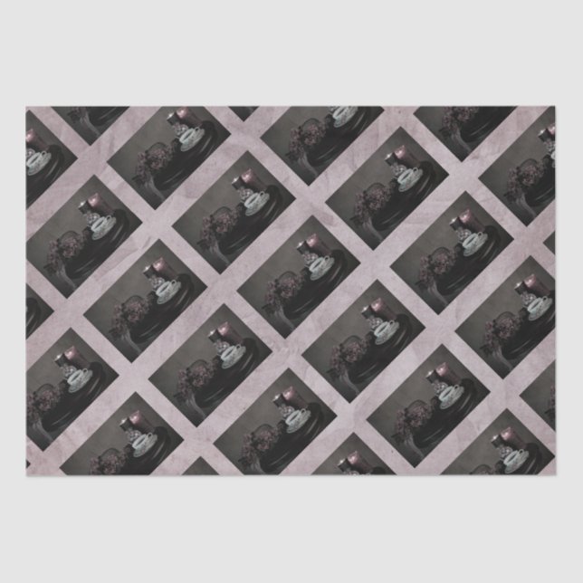 Tissue Paper 10lb Ladies Having Tea Opt.3 (Front)