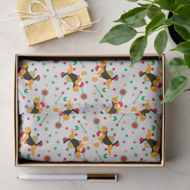 Tissue Paper Beagle dogs (Gift)