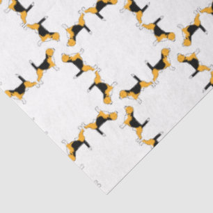 Tissue Paper Beagle dogs