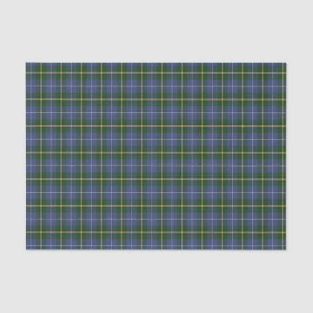 Tissue paper Christmas Nova Scotia tartan plaid (Front)