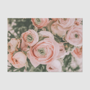 TISSUE PAPER : FLORAL : PEONIES