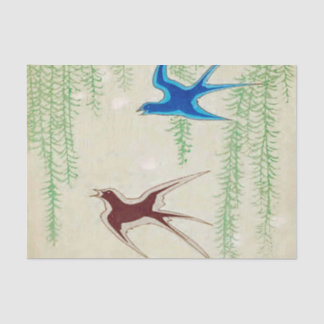 Tissue Paper for Crafting - Antique Birds