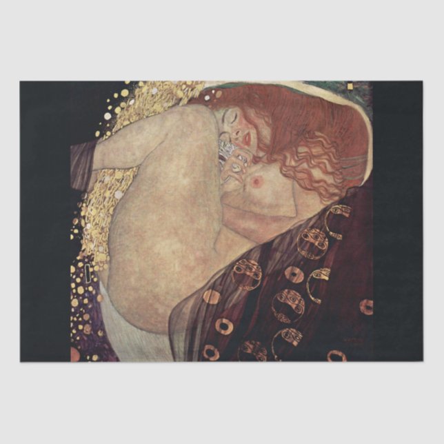 TISSUE PAPER : GUSTAV KLIMT : DANAE (Front)