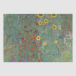 TISSUE PAPER : GUSTAV KLIMT : FARM GARDEN<br><div class="desc">TISSUE PAPER : GUSTAV KLIMT : FARM GARDEN WITH SUNFLOWERS</div>