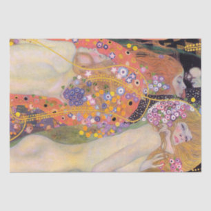 TISSUE PAPER : GUSTAV KLIMT : WATER SERPENTS II