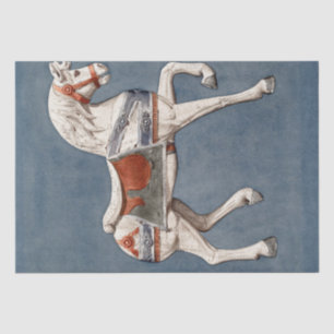 TISSUE PAPER  : HENRY MURPHY : CAROUSEL HORSE 1942