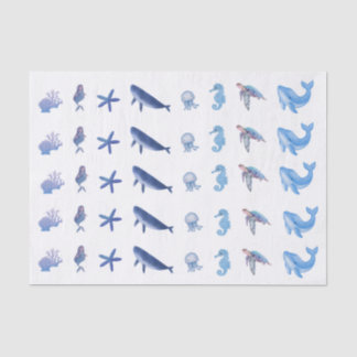 Tissue Paper - hos mermaid of the sea