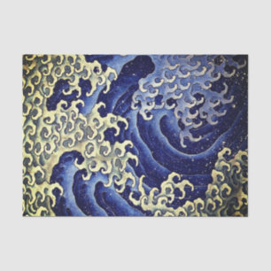 Tissue Paper JAPANESE WAVE PATTERN