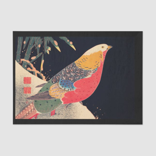 TISSUE  PAPER  : JAPANESE WOODBLOCK (Front)