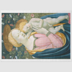 TISSUE PAPER : MADONNA & CHILD : VENEZIANO : 1461