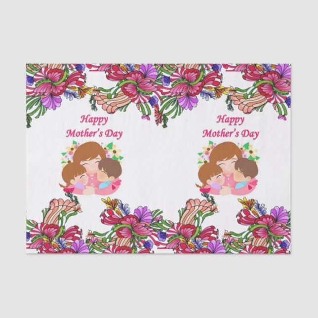 Tissue Paper Mother's Day (Front)