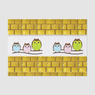 Tissue Paper Mother's Day Owl