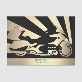 Tissue Paper Motorbike motorcycle biker goldwing 