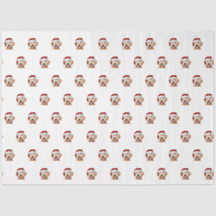Tissue Paper of Christmas golden doodle
