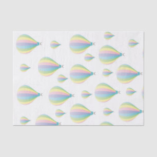 Tissue Paper Parachutes