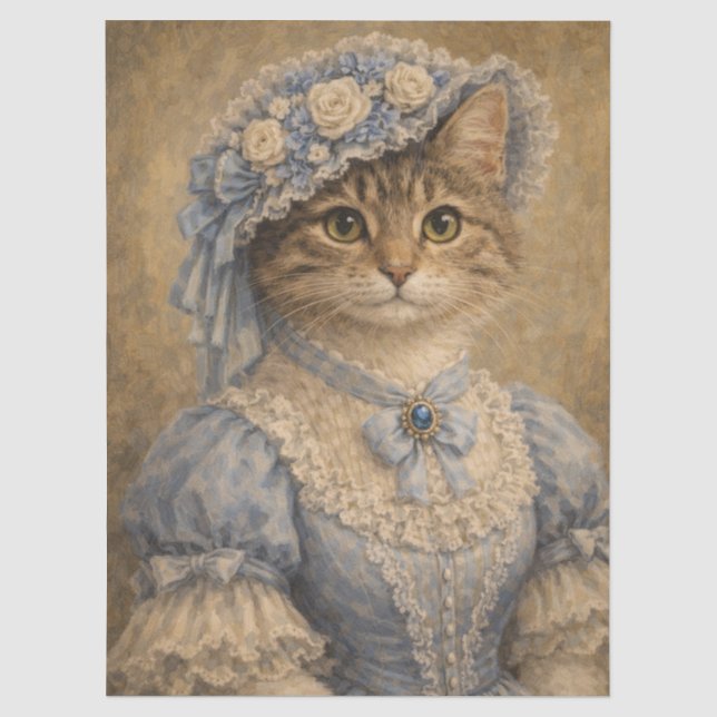 Tissue paper Pet decopauge, wrapping (Front)