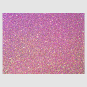 Tissue Paper/Pink Glitter Paper