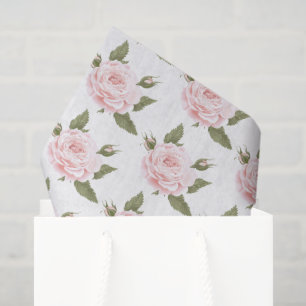 Tissue Paper-Pink Rose Paper