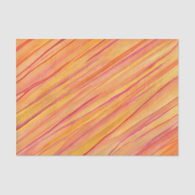 Tissue Paper | Saturn Orange (Front)