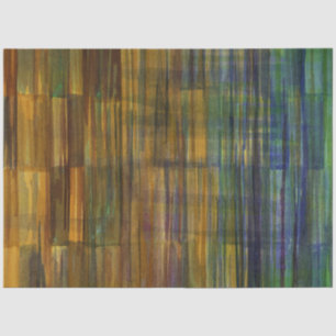 Tissue Paper Sedona Pines in Forest, Navy, Gold