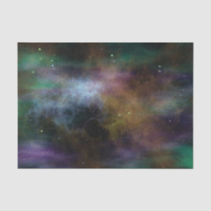 Tissue paper space cosmos stars solar system