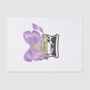 Tissue Paper Typewriter Call Me