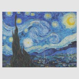 TISSUE PAPER : VINCENT VAN GOGH : STARRY NIGHT