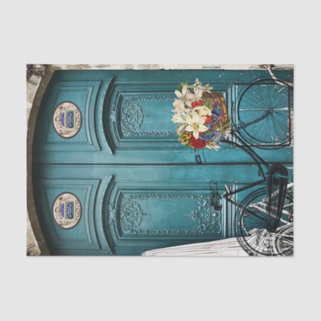 Tissue Paper Vintage Bicycle (Front)