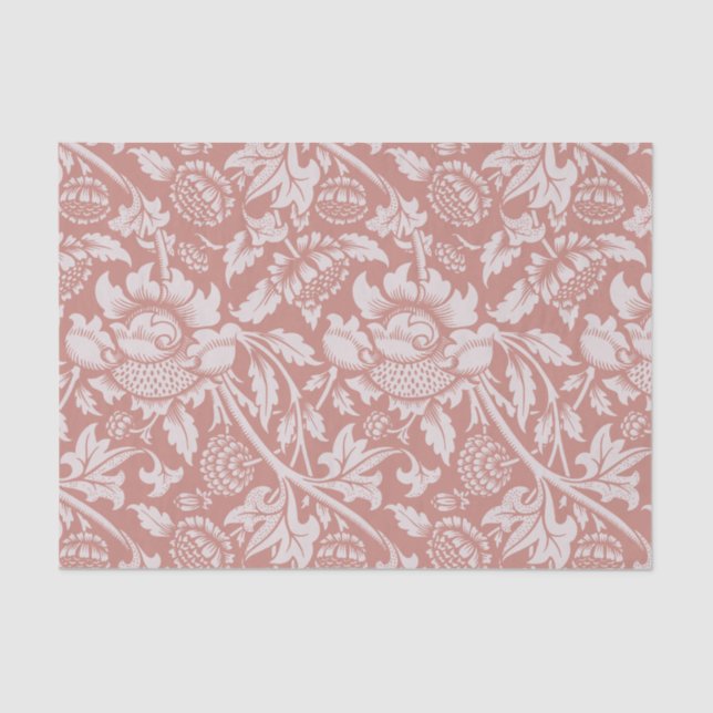 TISSUE PAPER : WILLIAM MORRIS : FLORAL (Front)