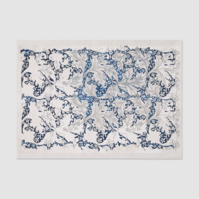 TISSUE PAPER : WILLIAM MORRIS :WALLFLOWER PATTERN (Front)