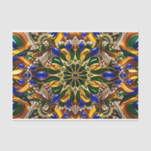 Tissue paper with Brazil colours design