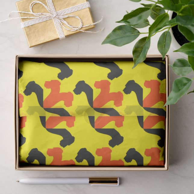 Tissue Paper With Great Danes (Gift)