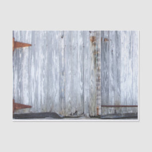 Tissue Paper Wrapping White Wash Wood Barn Door Co