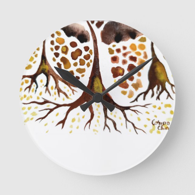 Tissue with neural cells round clock (Front)