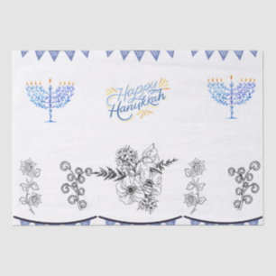 TissuePaper Hanukkah modern minimalist Tissue Paper