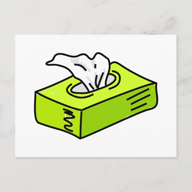 Tissues Postcard (Front)