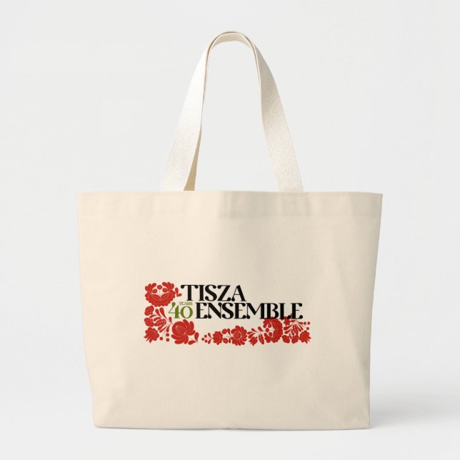 Tisza 40th anniversary tote bag (Front)