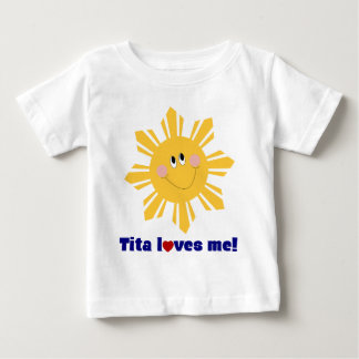 Tita loves me infant tee