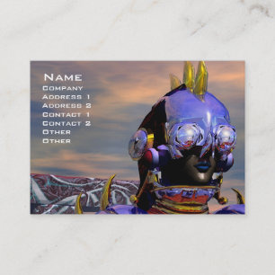 TITAN CYBORG Cybernetics,Mechanical engineer Scifi Business Card