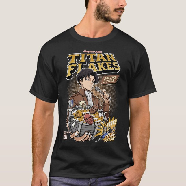 Titan Flakes Shingeki no Kyojin  Classic T-Shirt (Front)