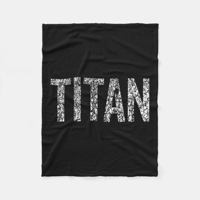 Titan  fleece blanket (Front)