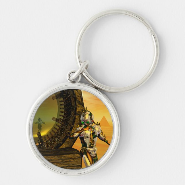 TITAN IN THE DESERT OF HYPERION KEY RING (Front)