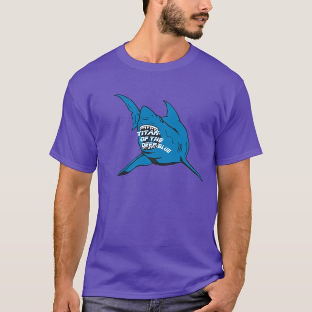 Titan of the Deep Blue T-Shirt (Front)