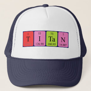 Titan periodic table name hat