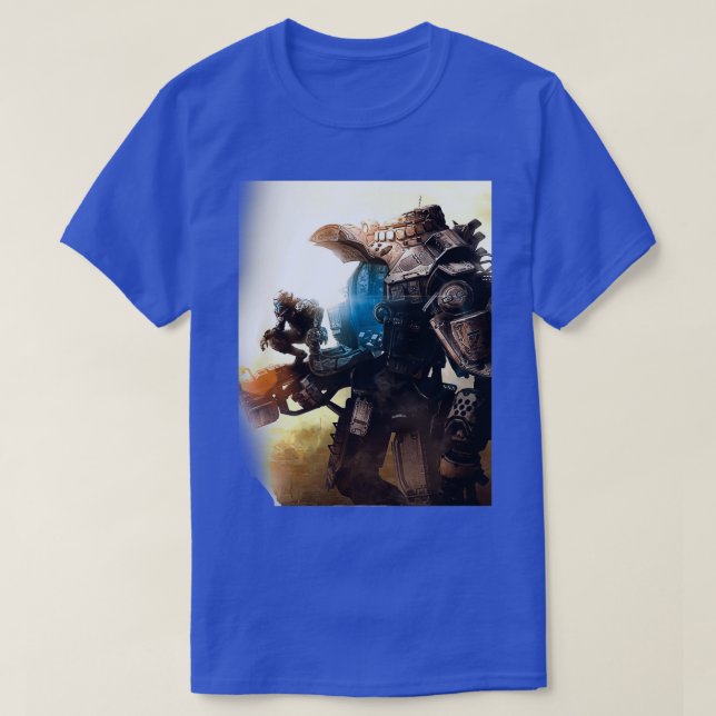 titanfall VNeck  T-Shirt (Design Front)