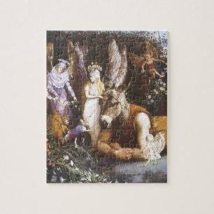 Titania and Bottom,Midsummer Night's Dream Jigsaw Puzzle